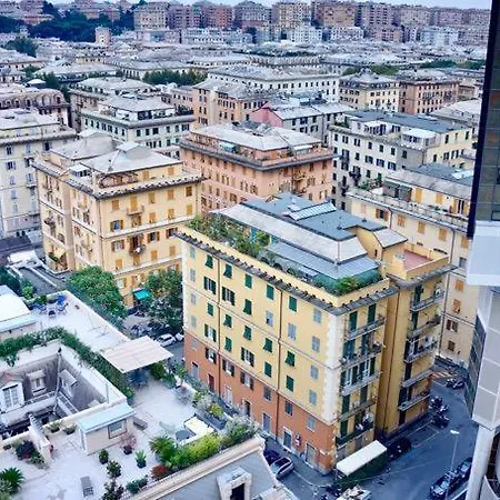 Lambruschini With View - Free Covered Parking Apartment Genoa